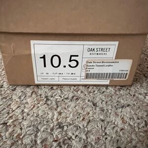 Oak Street Bootmakers Suede Tassel Loafer - Peanut Suede